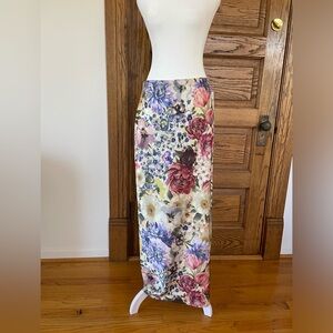 NWT - Express Maxi Floral Skirt - Medium